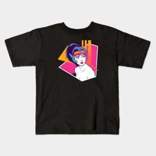 80s woman Kids T-Shirt